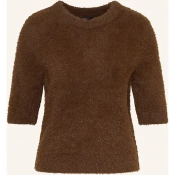 Dámský svetr Opus Dámské Pletené Tričko Puvet, tmavě hnědá, 34