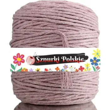 Nit Bavlněná šňůra na makramé vřesová 200m 3mm