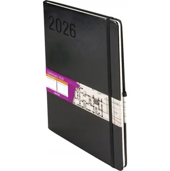Diář Knižní diář pro podnikatele 2026 A4 Antra černý