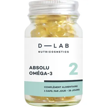 D-Lab Nutricosmetics Omega-3 pro pružnost a rovnováhu pleti – 1 měsíc Pure Omega-3 - 1 month