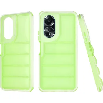 Pouzdro na mobilní telefon Techsuit Wave Shield Oppo A58 4G Zelená