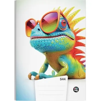 Sešit Karton P+P Sešit školní Chameleon 544 - A5 / linka / 40 listů 563525