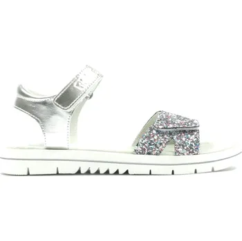 Dívčí sandály Kožené sandálky Richter 5900-5171-0200 stříbrná Velikost: 35