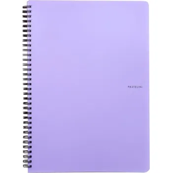 Pastelini Blok kroužkový PASTELINi - A5 / linka / fialová 99975