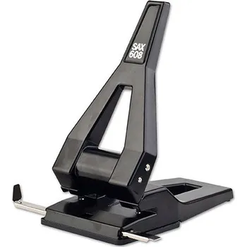 Děrovačka Sax Kancelářský děrovač SAX 608 / černá - 63 listů 393453