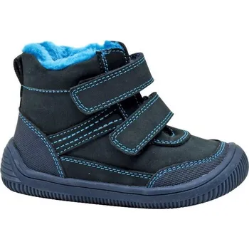 Dívčí zimní obuv Protetika zimní barefoot boty TYREL navy Velikost: 19