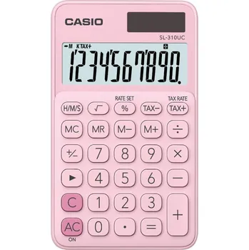 Kancelářská technika Casio Kalkulačka Casio SL 310UC kapesní - displej 10 míst / růžová 560230