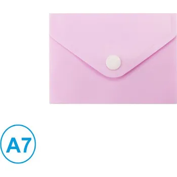 Luma Spisové desky s drukem LUMA - A7 / pastelová růžová 245632