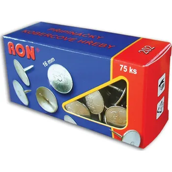 Spona do sešívačky Mikov Kobercové hřeby RON - 202 / 75 ks, velikost 16 / 15 404223