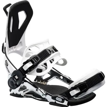 Vázání na snowboard Vázání na snowboard GNU Psych 25/26 White L