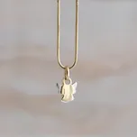 Lillian Vassago Přívěsek andílek v kombinovaném zlatě LLV36-GP006