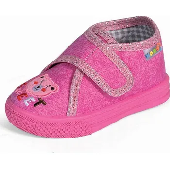 Dívčí bačkory Papuče pro dívky s vložkou, růžové, Nazo, vel. 23