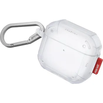 Pouzdro na mobilní telefon SKINARMA Mecha CE pouzdro pro AirPods 4 bílé