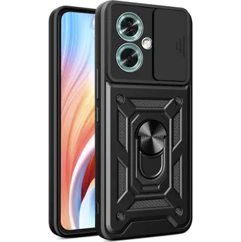 Pouzdro na mobilní telefon Techsuit CamShield Řada Oppo A79 5G OnePlus Nord N30 SE Černá