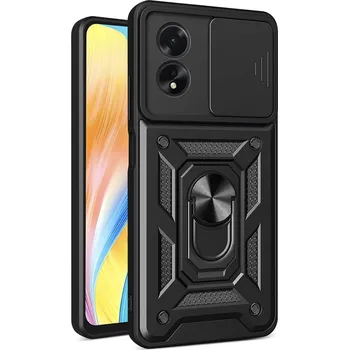 Pouzdro na mobilní telefon Techsuit CamShield Series Oppo A38 A18 Černý