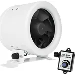 Ventilátor do potrubí s regulací otáček Dalap MF 150 EC