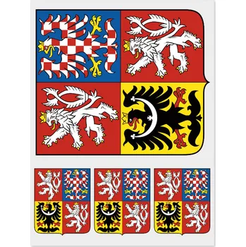 Nášivka Nažehlovací státní znaky - potisk DTF - Český státní znak velký