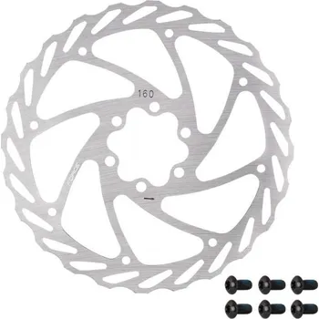 Brzdový kotouč brzdový kotouč Force-4 160mm černý