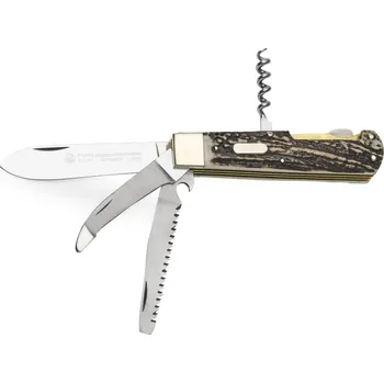 kapesní nůž PUMA Jagdtaschenmesser FAOS Rehwild – lovecký nůž 4v1 s pouzdrem