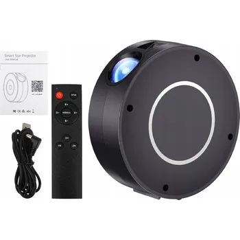 Projekční technika PROJEKTOR NOČNÍ OBLOHY Noční Lampa laserový LED projektor pro děti + Bluet dálkové ovládání