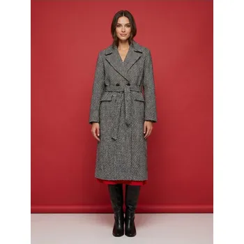 Dámský kabát Sinsay - Dlouhý kabát - šedá - 148GZ-90M - 148GZ-90M-XXL