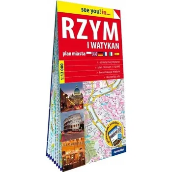 Umění See you in... Rzym i Watykan plan miasta 112 000 Kolektiv autorů