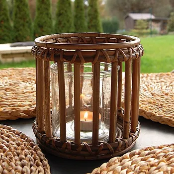 LUCERNA RATANOVÁ RING, S 15x15 cm (Van der Leeden®)