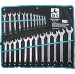 GK TOOLS Sada očkoplochých klíčů, matné 24 dílů | 6-32 mm, textilní obal P16145/P