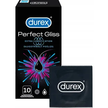 Kondom DUREX PERFECT GLISS Kondomy, 10 kusů