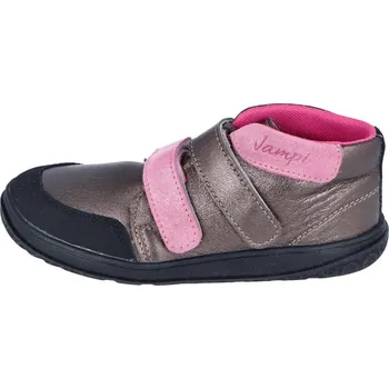 Dívčí polobotky Jonap barefoot boty Ella M bronzová Velikost: 33