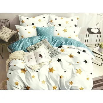 Povlečení Povlečení satén bavlna 200 x 220 4 dílů CENOVÝ HIT