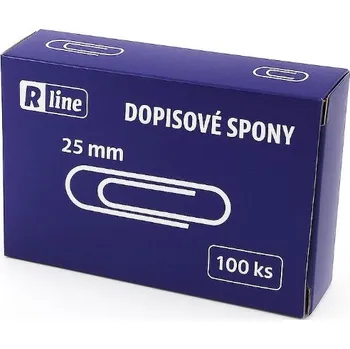 Kancelářská sponka Mikov Dopisní spony Economy - 25 mm / 100 ks 259676