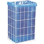 Koš na použité papírové ručníky - nerez bílá / 47 litrů merida