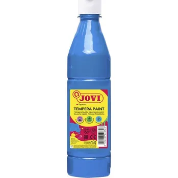 Výtvarná barva Jovi Tekuté temperové barvy JOVI PREMIUM v lahvi - 500 ml / sv.modrá 31435