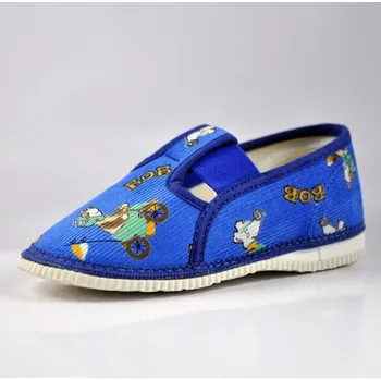 Chlapecká obuv HP Čechtín Bačkorka 555 - gumka - modrá Velikost: 28