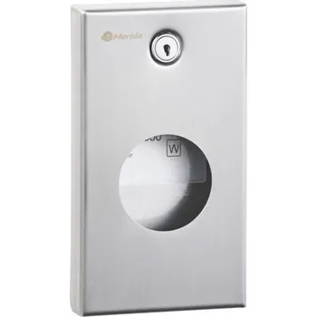 Zásobník na papírové ručníky Zásobník na hygienické sáčky - Merida STELLA / mat nerez 555893