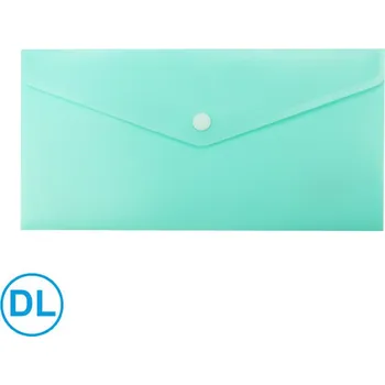 Luma Spisové desky s drukem LUMA - DL / pastelová zelená 245652