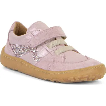 Dívčí polobotky Froddo barefoot boty Splash Pink Shine G3130263-6 Velikost: 25