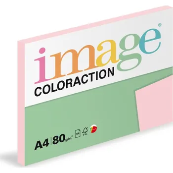 Papír pro tiskárny Xerografický papír BAREVNÝ - Tropic / pastelově růžová/ 100 listů / OPI74 67114