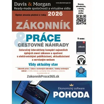 Zákonník práce a Cestovné náhrady 2026