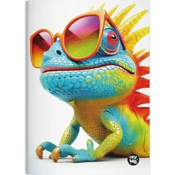 Karton P+P Sešit školní Chameleon 444 - A4 / linka / 40 listů 563532