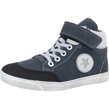 Dívčí obuv Jonap kožené boty 028 SV šedá hvězda 2 Velikost: 35