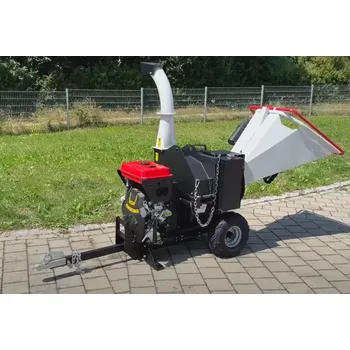 Drtič větví Štěpkovač Lumag RAMBO HC15HV2 (hydraulický štěpkovač s podavačem a dvouválcovým motorem)