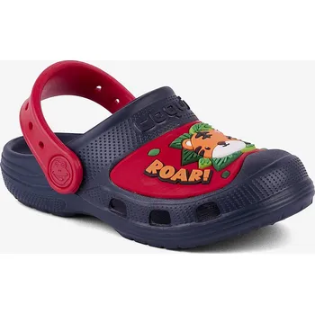 Dívčí obuv Sandálky Coqui MAXI Navy/New Red Jungle Wildness Velikost: 25/26