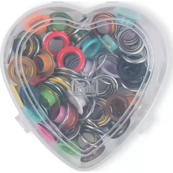 Průchodky 11 mm s podložkou, sada 11 barev Prym 542 621