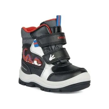 Dívčí sněhule Geox Zimní boty B Flanfil Boy B Abx B363VA 054FU C0245 M Černé