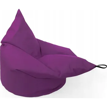 Taburet Taburet LEFRS sedací vak, pohodlné sezení pro děti, fialový
