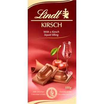 Čokoláda Lindt Mléčná čokoláda Lindt s třešňovou náplní 100g