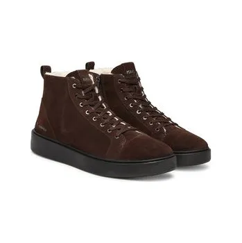 Dámská móda Sneakersy KARL LAGERFELD Flint II KL53353L Hnědá 40