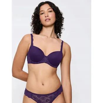 Podprsenka Triumph vyztužená podprsenka fialová velikost 80D